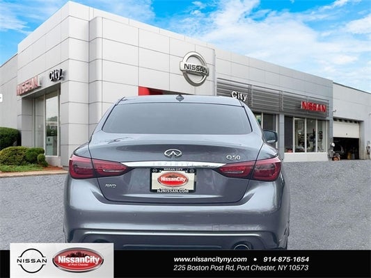 2021 INFINITI Q50 3.0t LUXE in Red Bank, NJ - Nissan City Group
